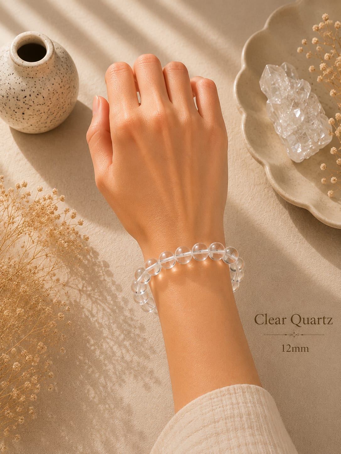 High Quality Clear Quartz Bracelet