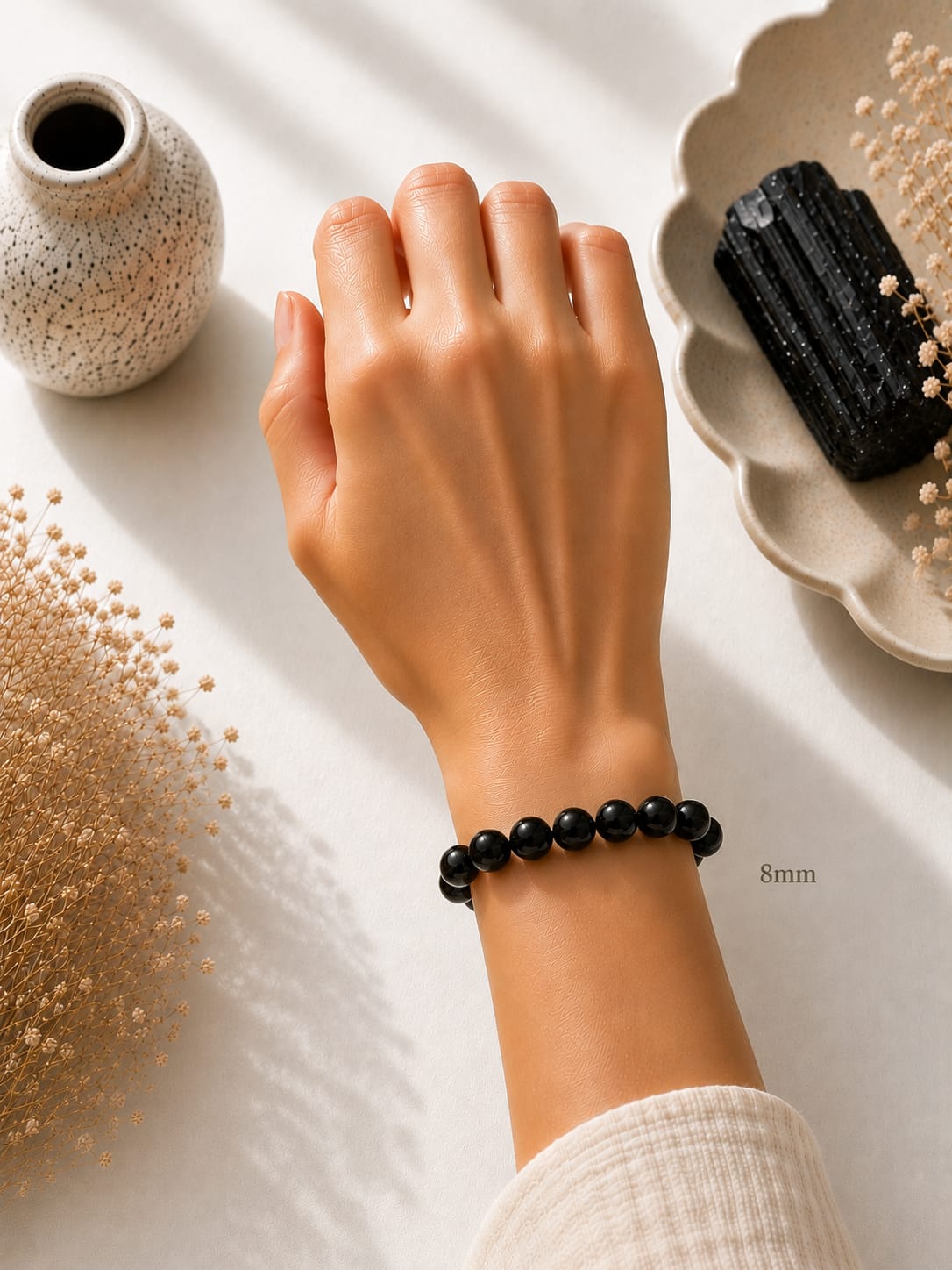 Black tourmaline bracelet